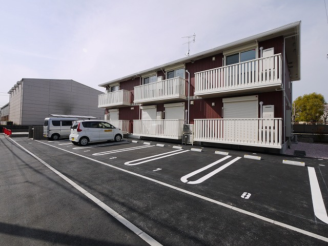 Cuore 都跡の駐車場|駐車場です