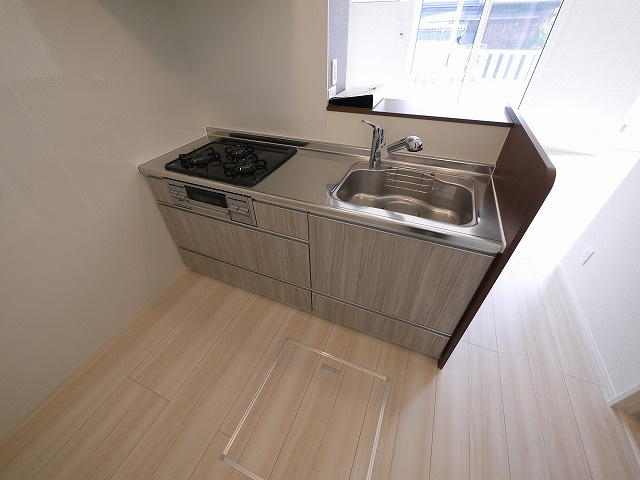 Cuore 都跡のキッチン|きれいなキッチンです