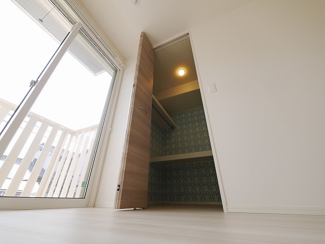 Cuore 都跡の収納|たっぷりとした収納スペースです