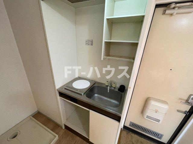 習志野市大久保２丁目のアパートのキッチン