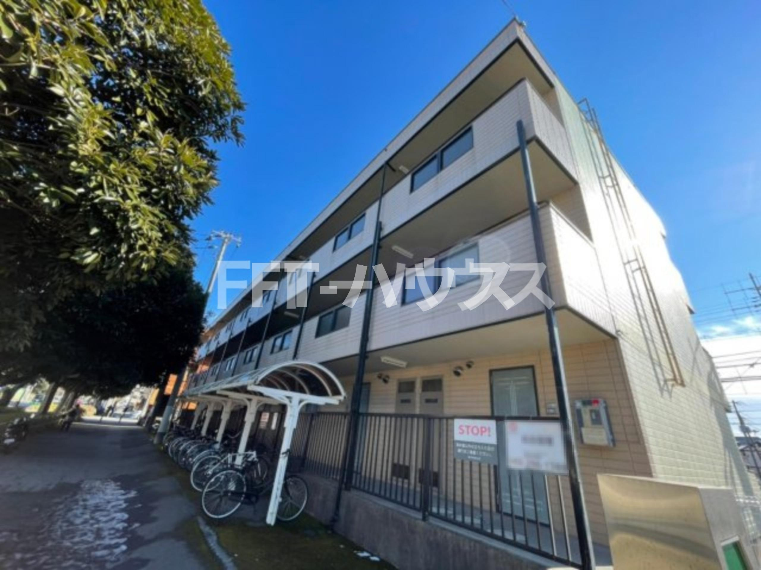 習志野市大久保２丁目のアパートの外観