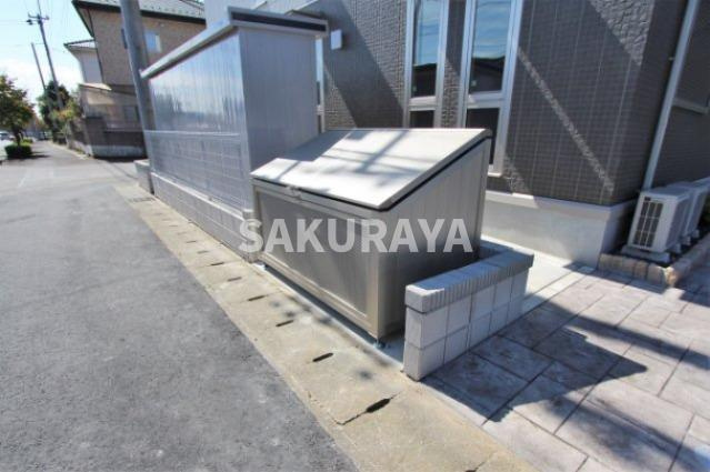 グランプリスの設備|敷地内ゴミステーション