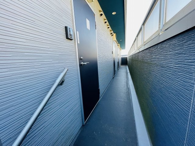 アレーゼ津田沼のバルコニー