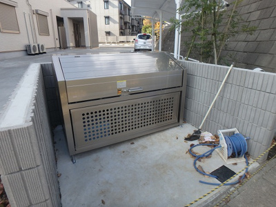 【その他共用部分】 | シドポルテ【SHM】 | 敷地内ごみ置き場でごみ出しもらくらく～♪忙しい社会人さんや主婦さんにもうってつけ！