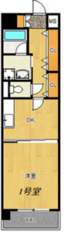 【間取り】 | ベルビュー7番館