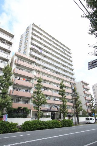 ライオンズマンション川崎藤崎(川崎区藤崎4丁目）の外観|外観です　ライオンズマンション川崎藤崎　3LDK+W　南向き角部屋・両面バルコニー　2019年7月大規模修繕実施済み　新規リノベーション　オートロック　1987年4月築　JR川崎駅バス10分　