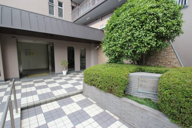 城北ハイツ2号館のエントランス|エントランスです。