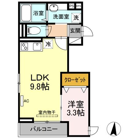 フルーヴの間取り
