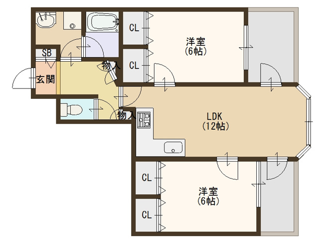 【間取り】 | マンションタイラ
