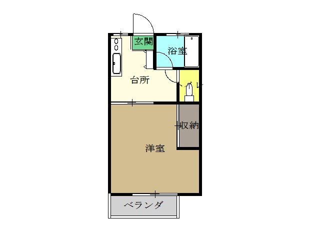 【間取り】 | クローバーハイツⅡ