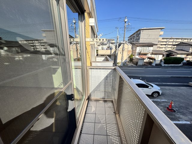 南東向きバルコニー