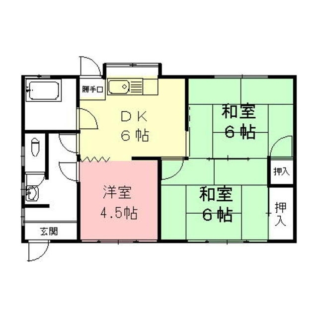 岐阜市長良宮路町１丁目の一戸建ての間取り