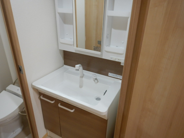 田中マンションの洗面所