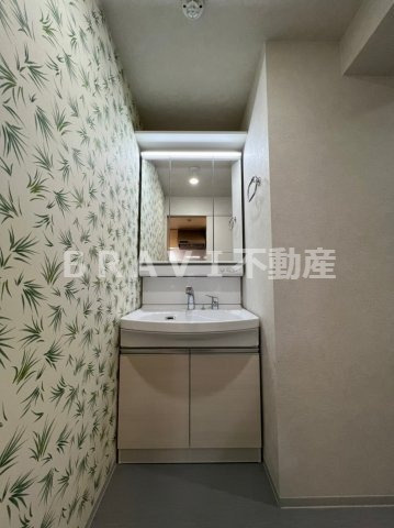 セイワパレス森ノ宮中央 BRAVI不動産の独立洗面台|【セイワパレス森ノ宮中央】使いやすい独立洗面台です