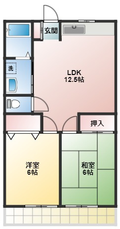 ひだまりの間取り