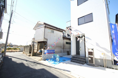 【前面道路含む現地写真】 | 三郷市戸ヶ崎3090番