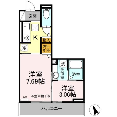 【間取り】 | エスペランサＳⅧ