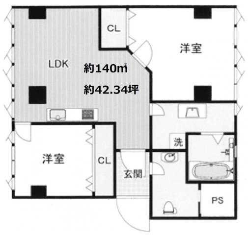 【間取り】 | 豊崎ビル