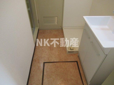 【洗面所】 | シャンポール東大阪（河内花園賃貸） | 使いやすい洗面所です