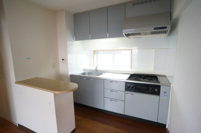 ビューテラス売布Ⅱ（View Terrace 売布Ⅱ）のキッチン|参考、同建物・反転間取りの号室