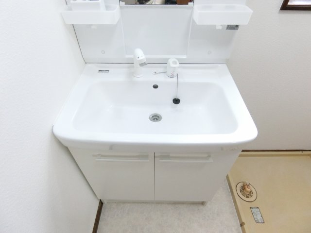 美加の台貸家の独立洗面台