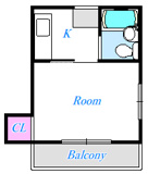 調布市西つつじケ丘１丁目のアパートの画像