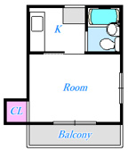 調布市西つつじケ丘1丁目のアパートの画像
