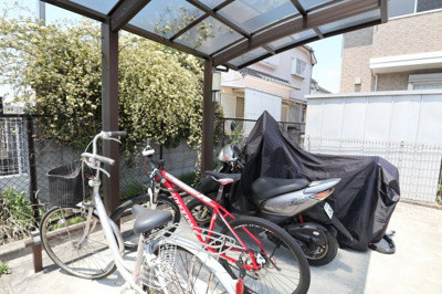 【その他共用部分】 | グレイスコート水谷 | 駐輪場