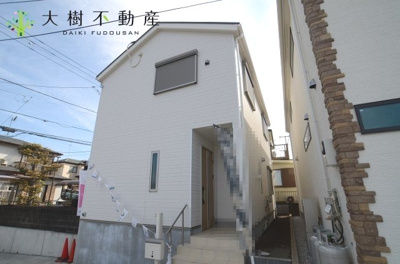 【外観】 | 海老名市大谷南4丁目　新築戸建て　全1棟　【仲介手数料無料】 | 建物完成しました！！【仲介手数料無料でご紹介可能です】大樹不動産

