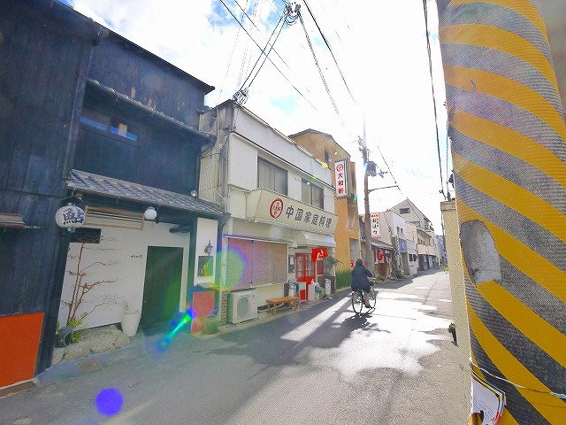 川原城町店舗付住宅の外観