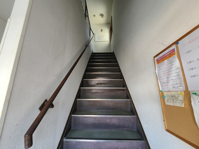 【その他共用部分】 | リバーサイドK | 建物の階段です