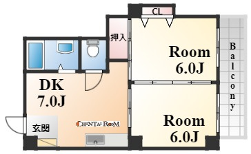 オリーブヒルズ北野の間取り