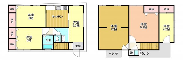 【間取り】 | 今熊野南日吉町