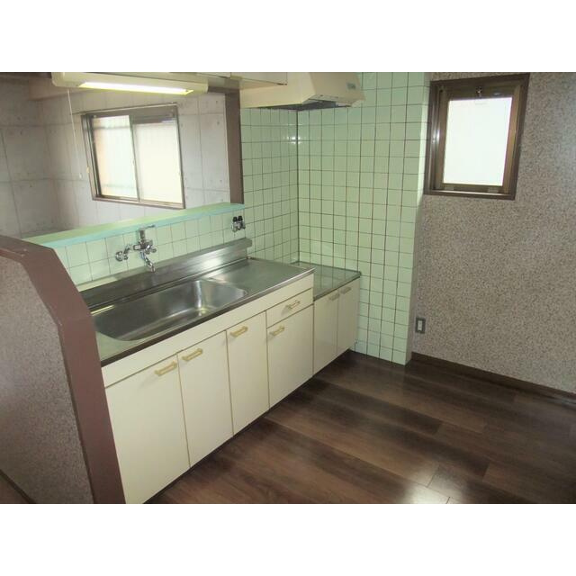 熊本市南区田迎３丁目の賃貸マンションのキッチン