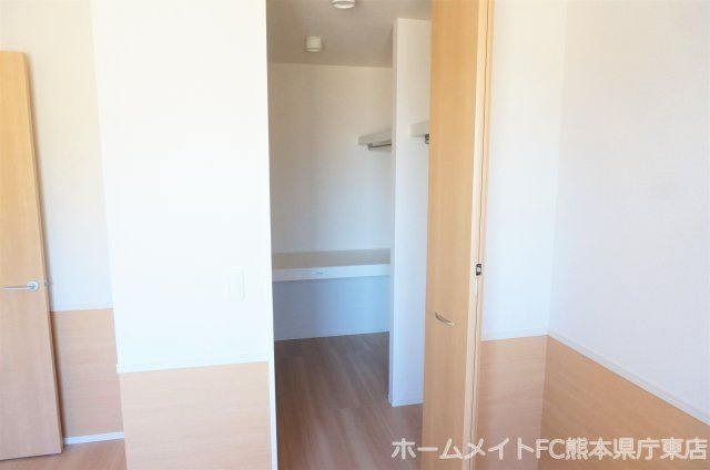 熊本市東区神園２丁目のアパートの収納