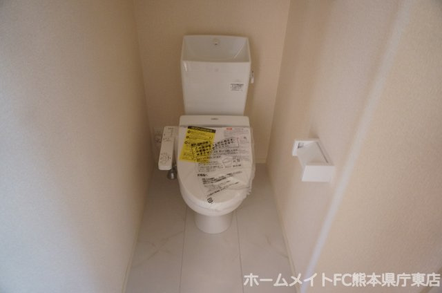 熊本市東区神園２丁目のアパートの独立洗面台