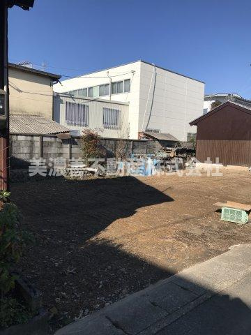 ５８１２８　岐阜市古市場土地の外観