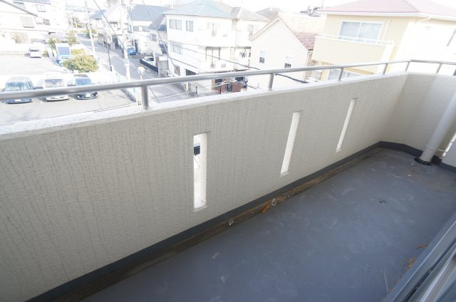ヴィラ北野のバルコニー