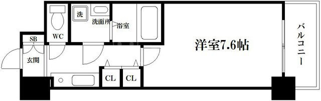 サムティ中之島公園南の間取り