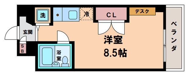【間取り】 | ベルメイト長居