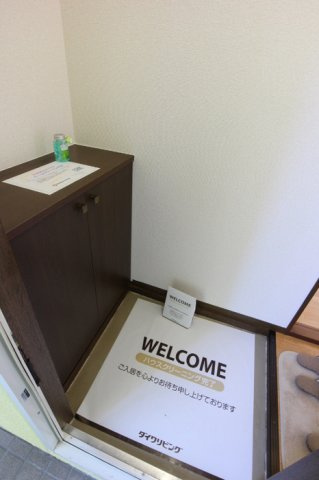 セジュールサクラの玄関|ゆったりとした玄関です