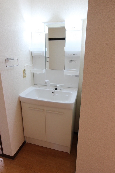 セジュールサクラの洗面所|スペースが確保できる洗面所です