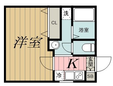 Classy蘇我の間取り