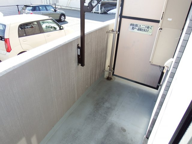シリシャス久保田のバルコニー