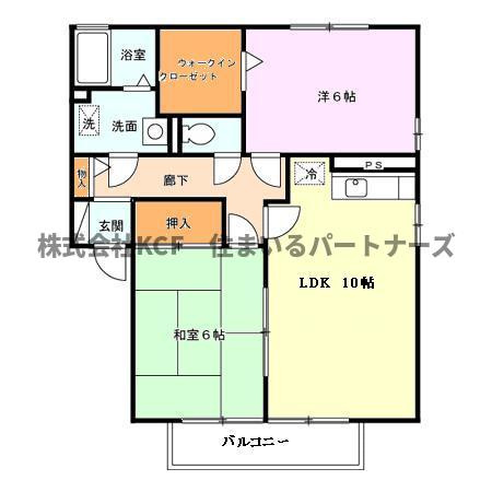 メルベーユ・ドミールの間取り