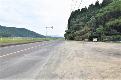【前面道路含む現地写真】 | 中郷字茶木迫土地