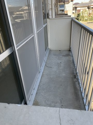 まさともハイツのバルコニー