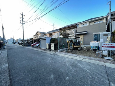 【外観】 | 第2守山区脇田町　全1棟　1号棟＜仲介手数料無料＞大森小・大森中　新築一戸建て | 〈内覧予約キャンペーン実施中！〉マックスバリュde住まい相談までご連絡下さい。