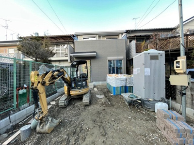 【外観】 | 第2守山区脇田町　全1棟　1号棟＜仲介手数料無料＞大森小・大森中　新築一戸建て | 〈内覧予約キャンペーン実施中！〉マックスバリュde住まい相談までご連絡下さい。