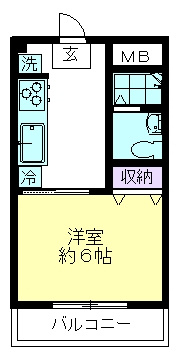 メゾンマリミエの間取り